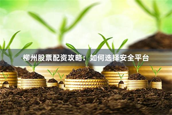 柳州股票配资攻略：如何选择安全平台